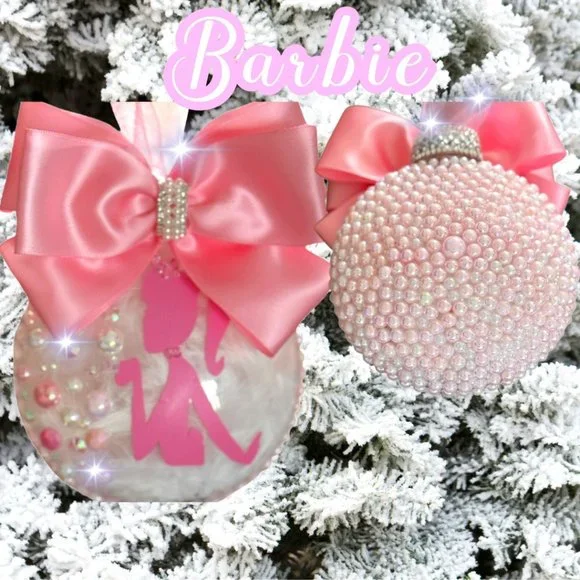 Christmas Ornament, Custom Ornament, Barbie Inspired Gift, Personalized Gift - Picture 7 of 16